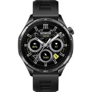 Смарт часовник HONOR Watch 6, 46 мм, черен на супер цени