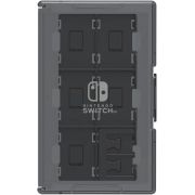 Аксесоар HORI Game Card Case 24 за Nintendo Switch, черен на супер цени