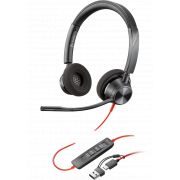 Слушалки HP Poly Blackwire 3320 Microsoft Teams, черен на супер цени