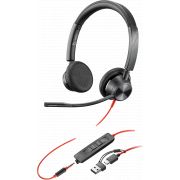 Слушалки HP Poly Blackwire 3325 Microsoft Teams, черен на супер цени