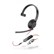 Слушалки HP Poly Blackwire 5210, черен на супер цени