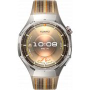 Комплект смарт часовник HUAWEI WATCH GT6 Pro, 46 мм, кафяв и електронен кантар HUAWEI Scale 3 на супер цени