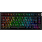 Безжична геймърска клавиатура HyperX Alloy Rise 75, черен на супер цени