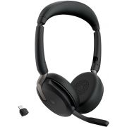 Безжични слушалки Jabra Evolve2 65 Flex Link380c MS Stereo, черен на супер цени