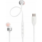 Слушалки JBL T310C, бял на супер цени