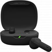 Безжични слушалки JBL Vibe Flex 2, черен на супер цени