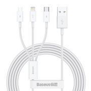 Кабел Baseus USB към Lightning + micro USB + USB Type-C на супер цени
