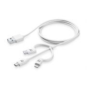 Кабел Cellular Line USB към micro USB/Lightning/USB Type-C на супер цени