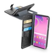 Калъф Cellular Line Book Agenda за Samsung Galaxy S10e, черен на супер цени