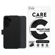 Калъф PanzerGlass Care Wallet за Samsung Galaxy A36 5G, черен на супер цени