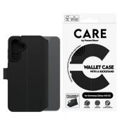 Калъф PanzerGlass Care Wallet за Samsung Galaxy A56 5G, черен на супер цени