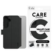 Калъф PanzerGlass Care Wallet за Samsung Galaxy S25+, черен на супер цени