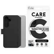 Калъф PanzerGlass Care Tango Two-in-One Magnetic QI за Samsung Galaxy S25, черен на супер цени
