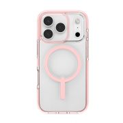 Гръб ZAGG Santa Cruz Snap за Apple iPhone 17 Pro, прозрачен/розов на супер цени