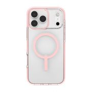 Гръб ZAGG Santa Cruz Snap за Apple iPhone 17 Pro Max, прозрачен/розов на супер цени