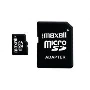 Карта памет 64GB microSDXC Maxell + SD Адаптер, черен на супер цени