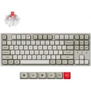 Геймърска клавиатура Keychron C1 Pro 8K QMK, бял на супер цени