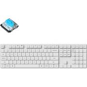 Безжична геймърска клавиатура Keychron K5 Pro RGB Blue, бял на супер цени