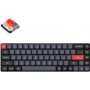 Безжична геймърска клавиатура Keychron K7 Pro QMK/VIA, черен на супер цени