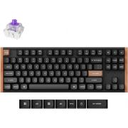 Безжична геймърска клавиатура Keychron K8 HE Special Edition, черен на супер цени
