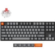 Безжична геймърска клавиатура Keychron K8 Max QMK, черен на супер цени