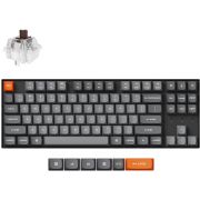 Безжична геймърска клавиатура Keychron K8 Max QMK, черен на супер цени