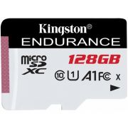 Карта памет 128GB microSDHC Kingston, бял/черен на супер цени