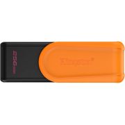 Флаш памет 256GB Kingston DataTraveler Exodia S, черен/оранжев на супер цени