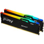 Памет 2x32GB DDR5 5600 Kingston FURY Beast RGB на супер цени