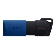 Флаш памет 64GB Kingston DataTraveler Exodia M, черен/син на супер цени