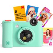 Фотоапарат за моментни снимки KODAK Smile+, зелен на супер цени