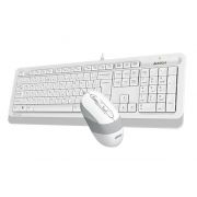 Комплект A4TECH Fstyler F1010, бял на супер цени