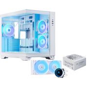 Комплект компютърна кутия Chieftec Visio, охладител Chieftec Iceberg 240 RGB и захранване Chieftec Vega 850W ATX 3.1 на супер цени