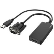 Конвертор Hama VGA+USB към HDMI на супер цени