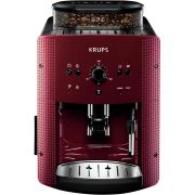 Кафемашина KRUPS Essential Picro EA8107, черен/червен на супер цени