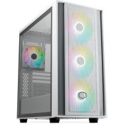 Компютърна кутия CoolerMaster MasterBox 600, бял на супер цени
