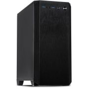 Компютърна кутия Inter-tech H-606, черен на супер цени