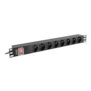 Разклонител Lanberg PDU 19" 1U на супер цени