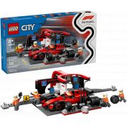 Конструктор LEGO F1® Pit Stop & Pit Crew with Ferrari Car на супер цени