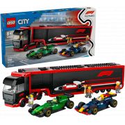 Конструктор LEGO F1® Truck with RB20 & AMR24 F1® Cars на супер цени