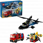 Конструктор LEGO Helicopter, Fire Truck & Submarine Remix на супер цени