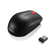 Безжична мишка Lenovo Essential, черен/червен на супер цени