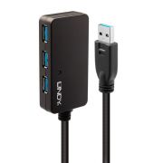 Удължителен кабел Lindy USB към 4x USB на супер цени