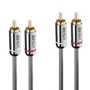 Кабел LINDY 2x RCA към 2x RCA на супер цени