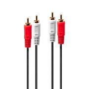 Кабел Lindy 2 x RCA към 2 x RCA на супер цени
