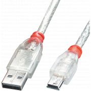 Кабел Lindy USB към mini USB Type-B на супер цени