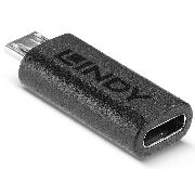 Адаптер Lindy USB Type-C към micro USB Type-B на супер цени