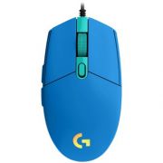 Геймърска мишка Logitech G102 LIGHTSYNC, син на супер цени