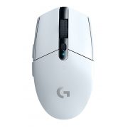 Безжична геймърска мишка Logitech G305 Lightspeed, бял на супер цени