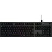 Геймърска клавиатура Logitech G512 Carbon RGB, черен на супер цени